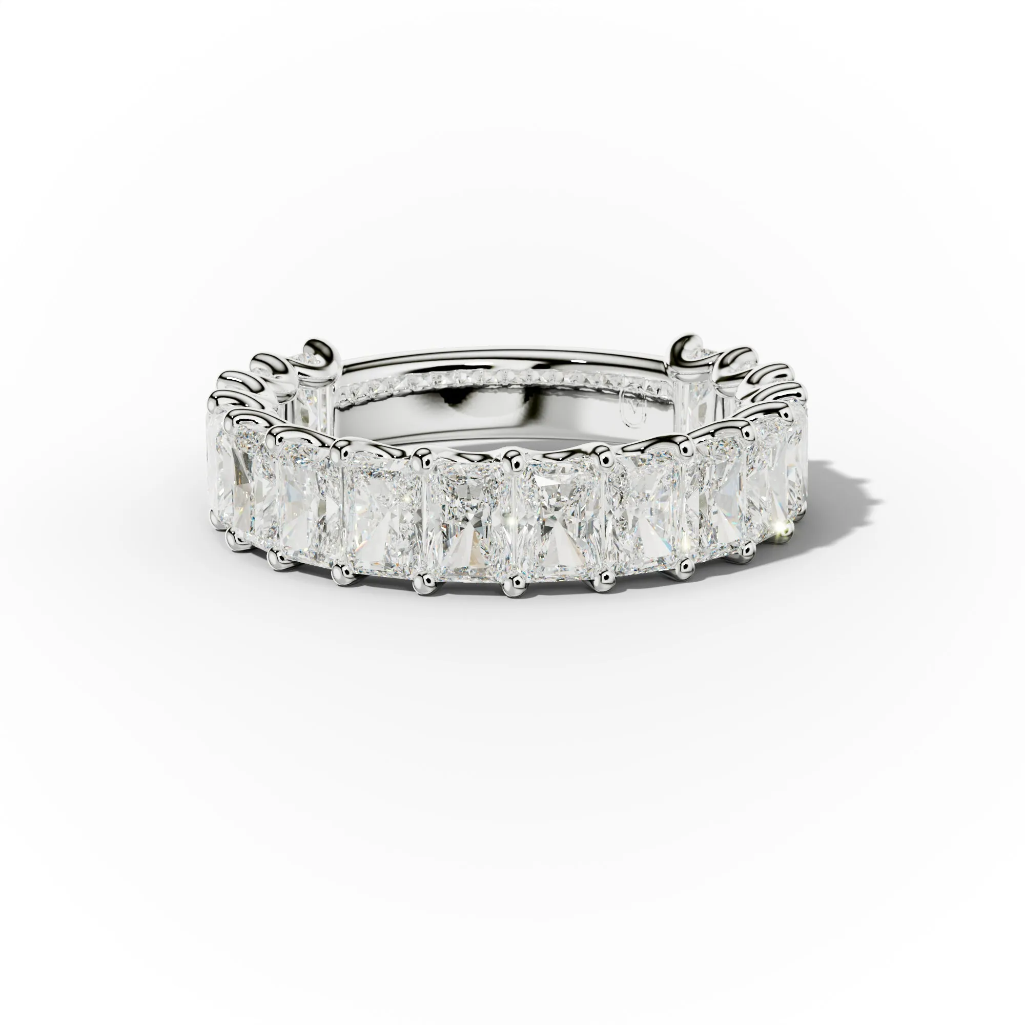 4.0 Carat Radiant Diamond Anniversary Band