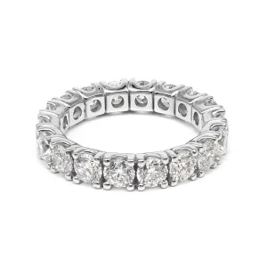 4.00 ct. Round Diamond Eternity Ring U Prong Style