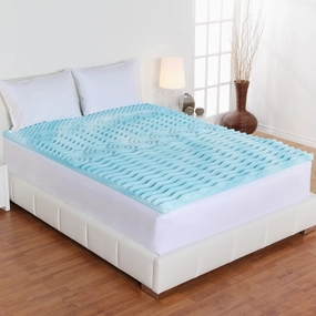 4-Inch 5-Zone Orthopedic Foam Mattress Topper mattress pads,mattress topper,bed protection