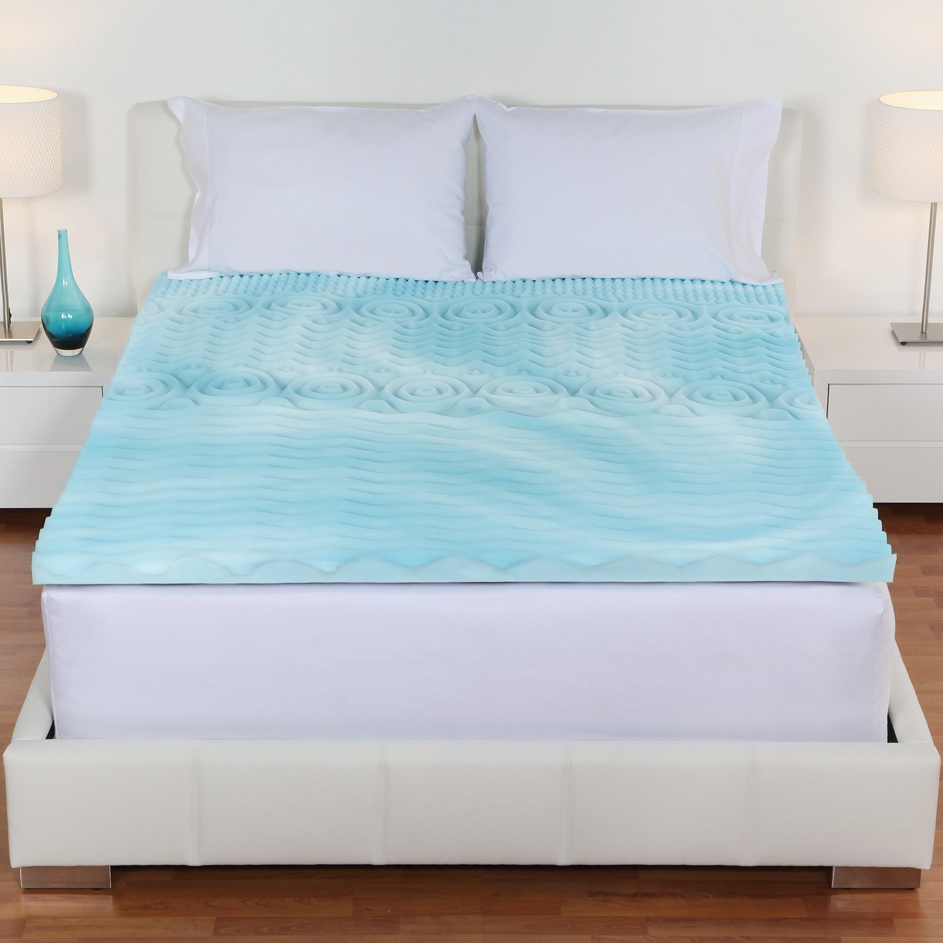 4-Inch 5-Zone Orthopedic Foam Mattress Topper