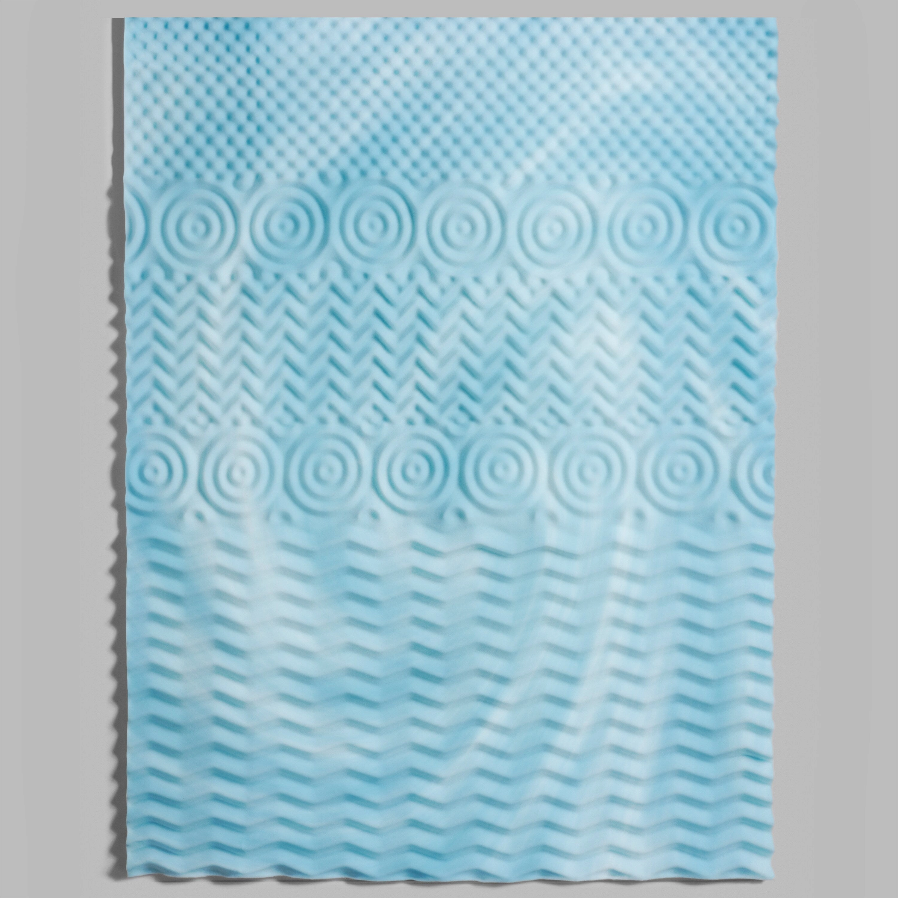 4-Inch 5-Zone Orthopedic Foam Mattress Topper