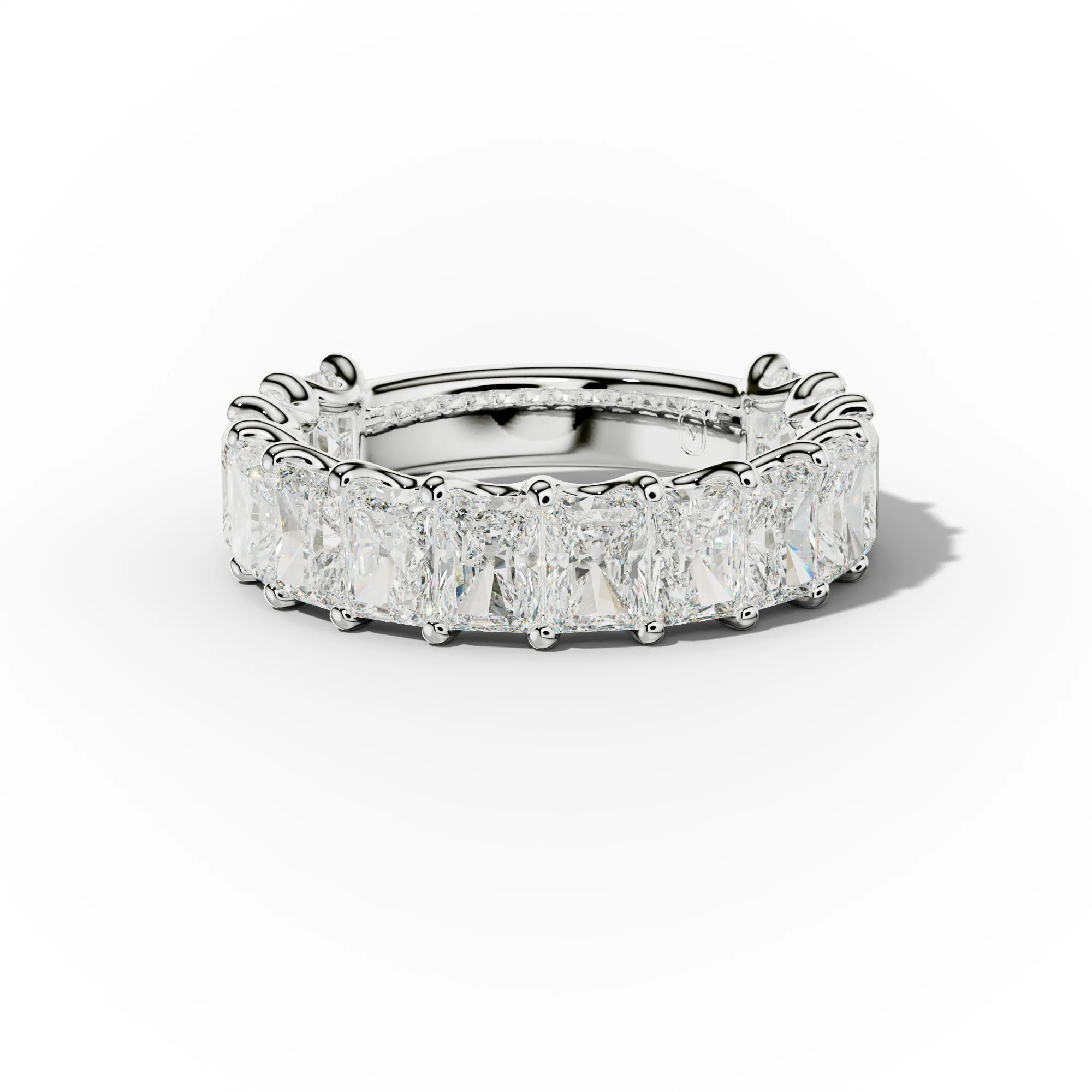 5.0 Carat Radiant Cut Diamond Anniversary Band