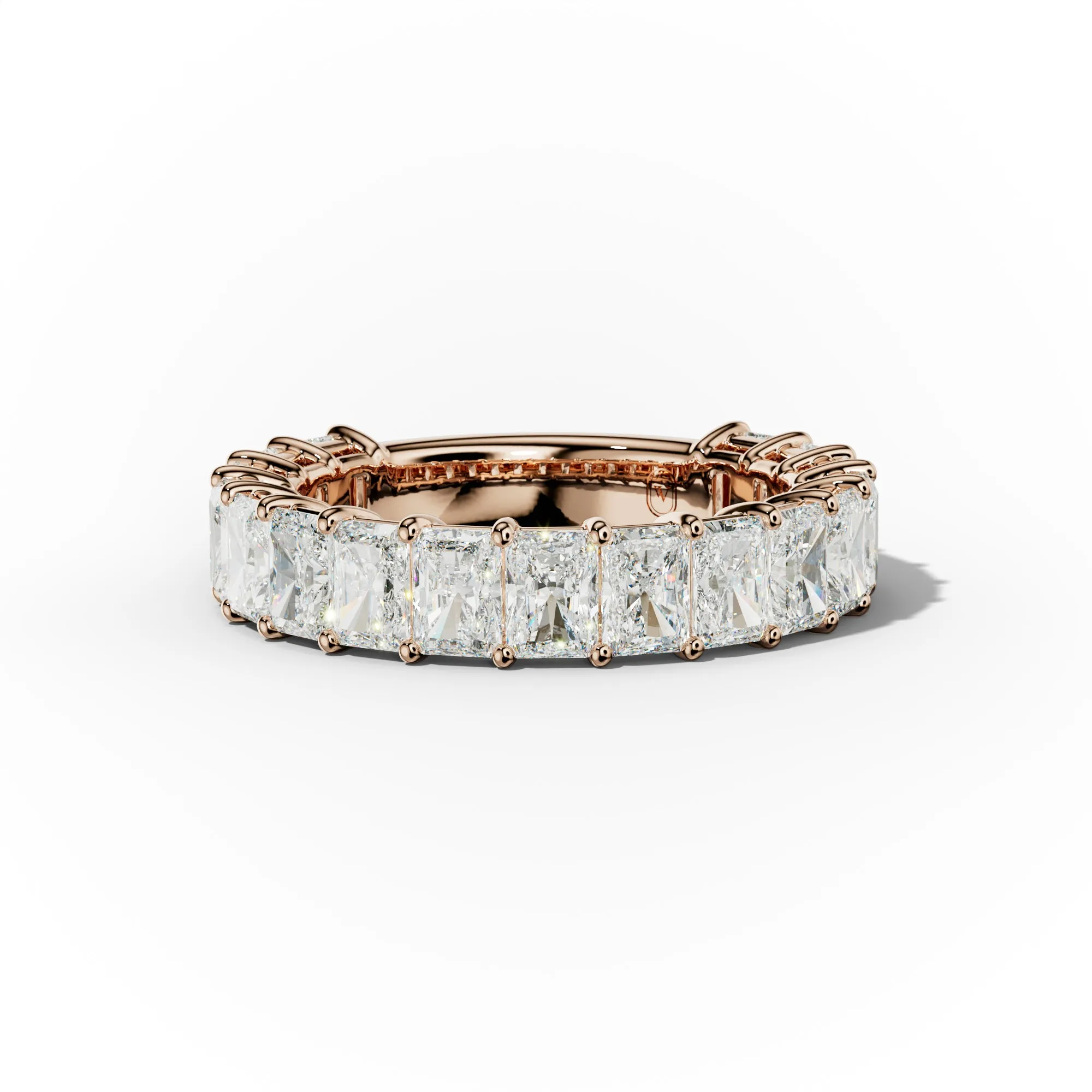 5.0 Carat Radiant Diamond Anniversary Band