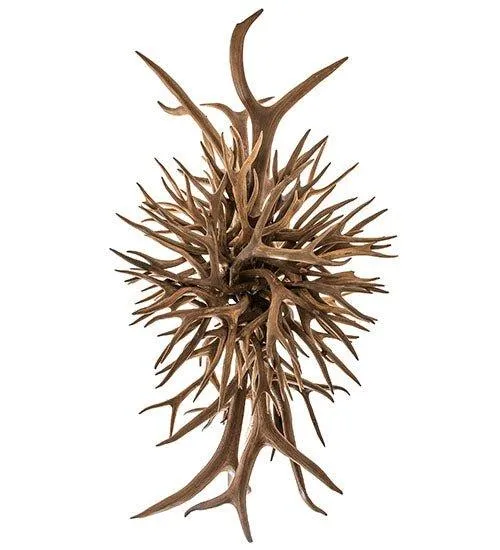 55" Elk & Deer Antler Chandelier