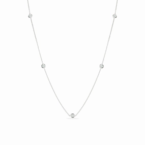 5-Station Diamond Necklace