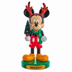 6" Disney Mickey Mouse With Tree Nutcracker Decorative Mirror,Home Decor Mirror