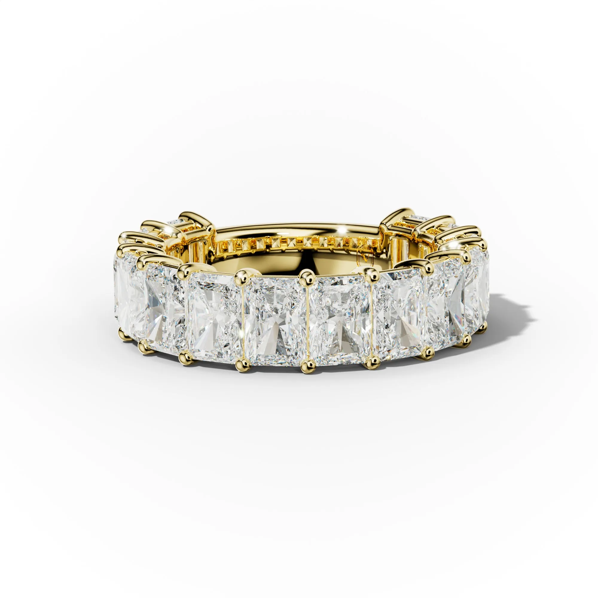 7.0 Carat Radiant Diamond Anniversary Band