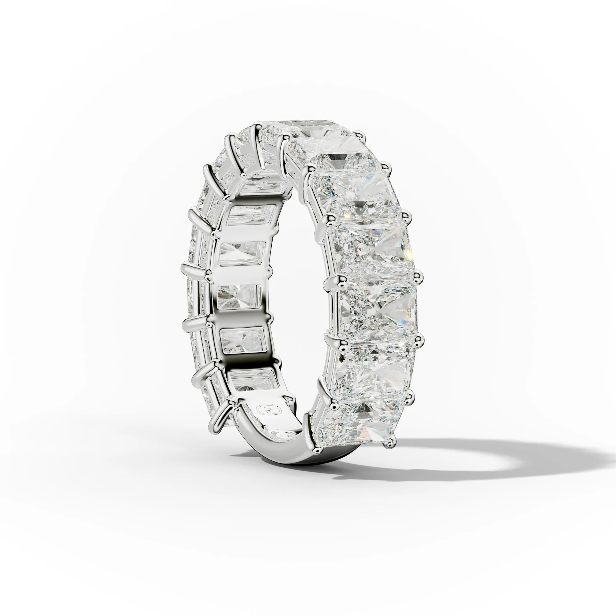 7.0 Carat Radiant Diamond Anniversary Band