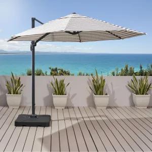 9.6 Ft. Outdoor Canopy Sunshade Umbrella - NH304113 patio chairs, outdoor seating