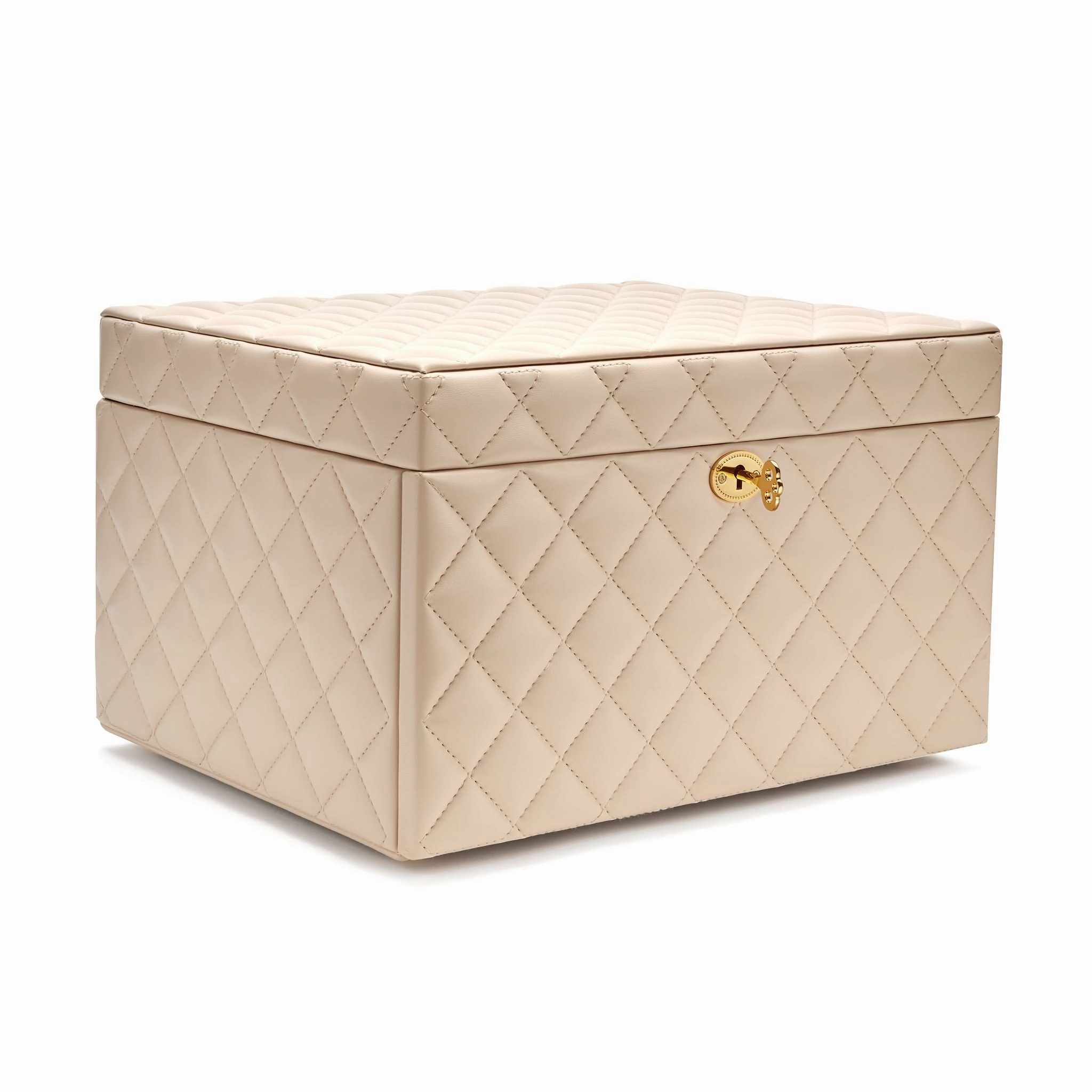 Accessories Large Quilted Jewelry Box