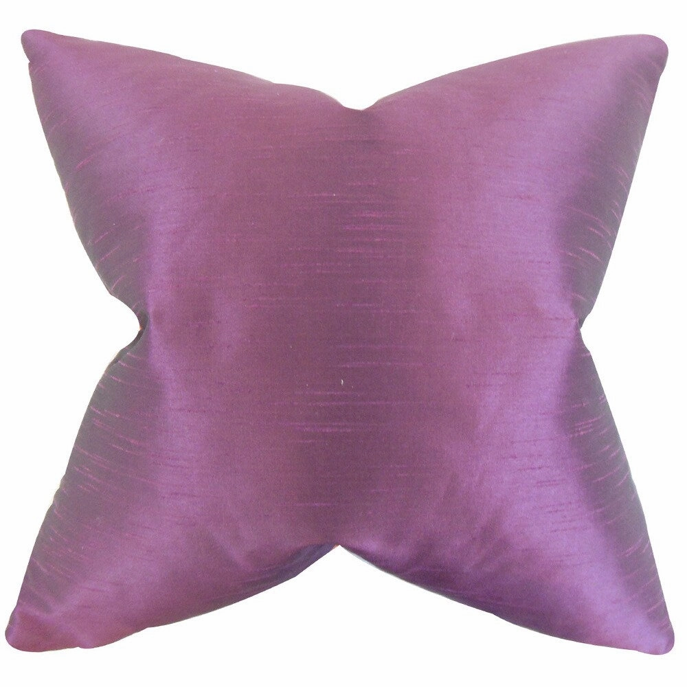 Acker Solid Euro Sham Purple pillowcases,cotton pillow covers,bed linen