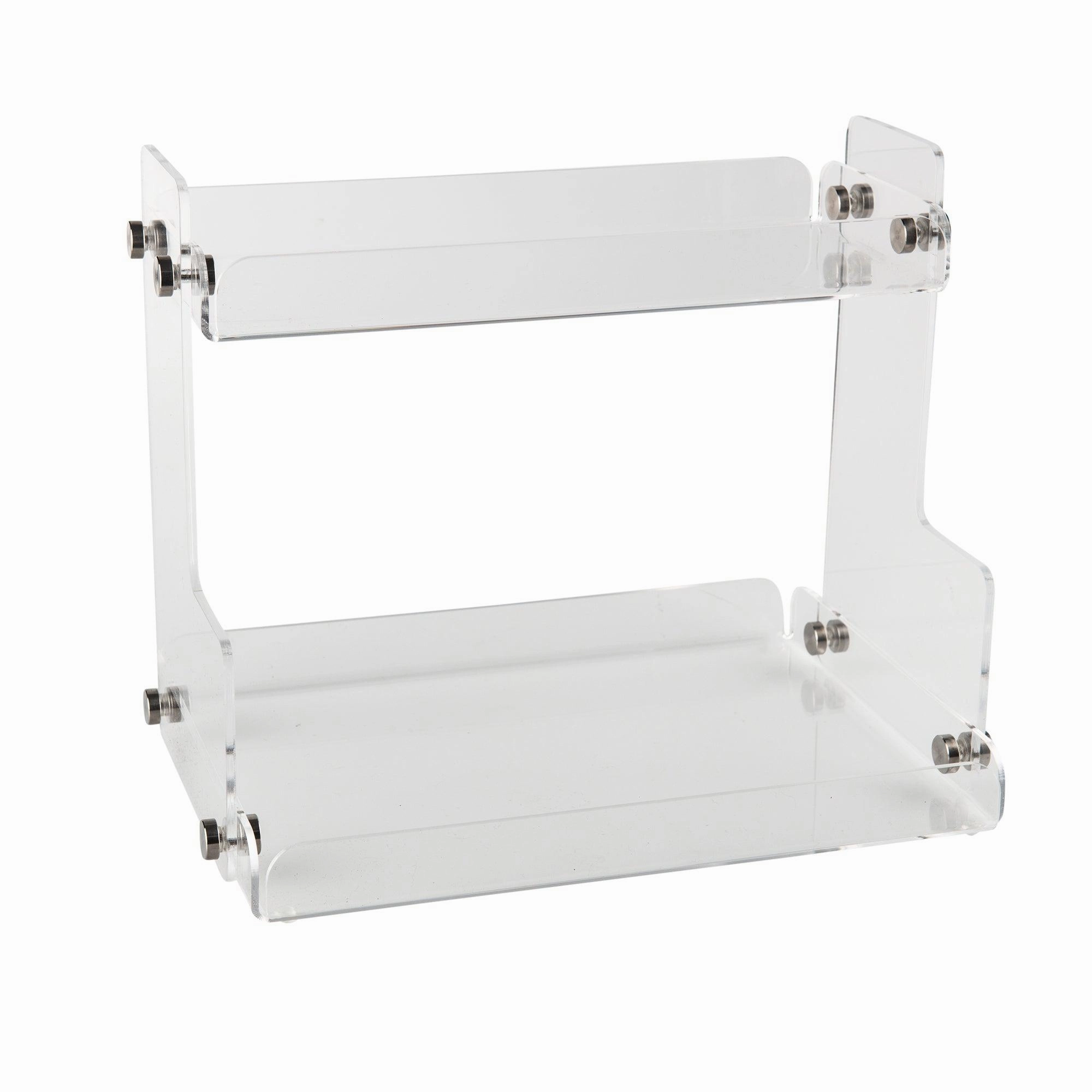 Acrylic 2-Tier Shelf Organiser