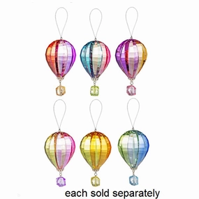 Acrylic Rainbow Hot Air Balloon Figurine Ornament Decorative Mirror,Home Decor Mirror