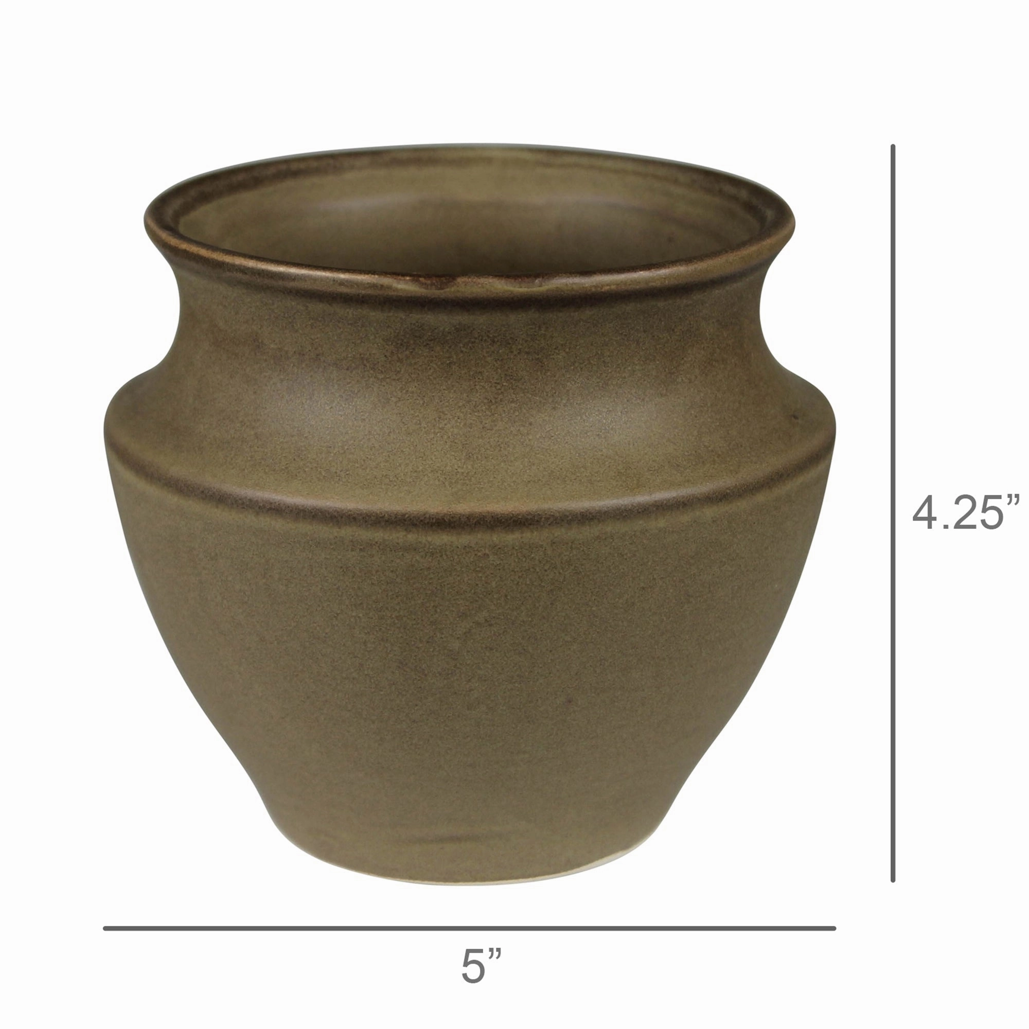 Addison Pot, Ceramic, Putty - Sm