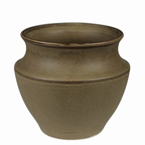 Addison Pot, Ceramic, Putty - Sm Vase,Ceramic Vase