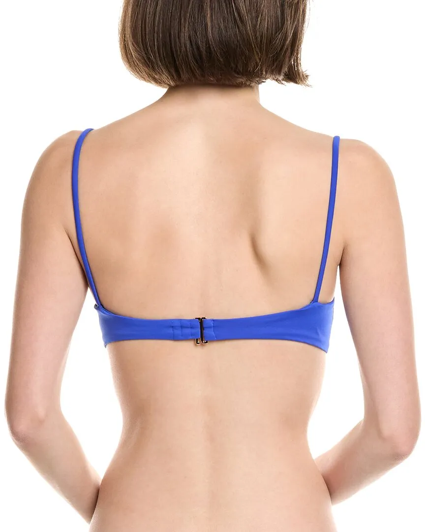 Agua Bendita Freya Embellished Bikini Top
