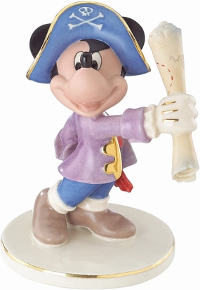 Ahoy Mickey Figurine by Lenox Decorative Mirror,Home Decor Mirror