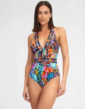 Aida Plunge Swimsuit