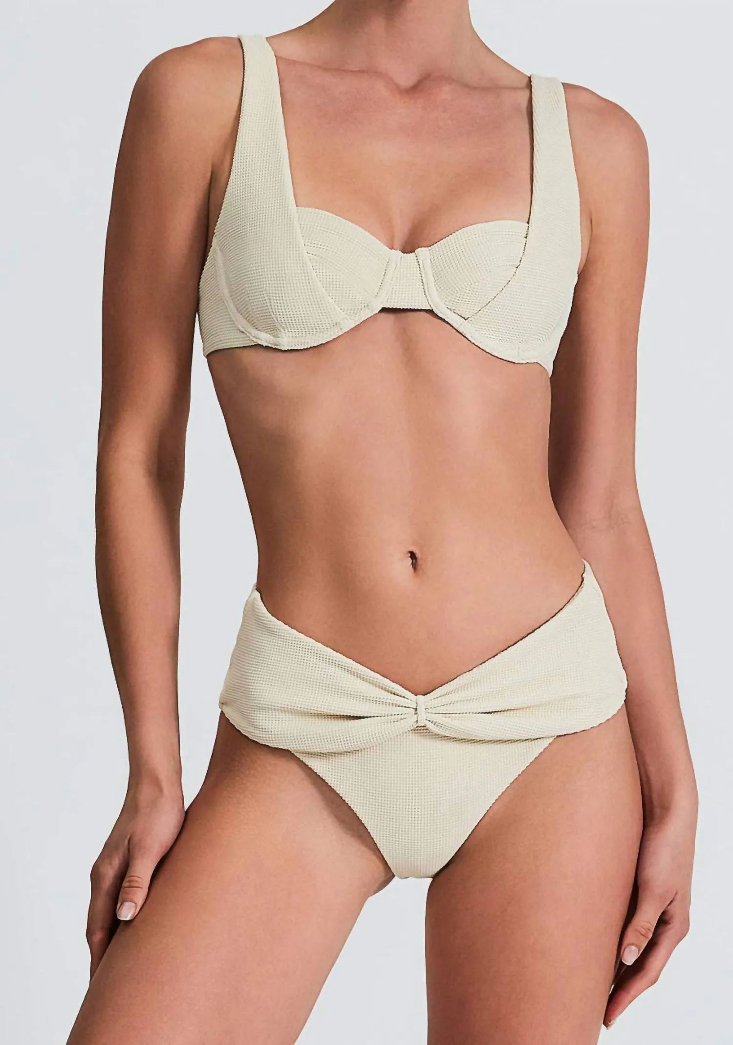 Alaia Top In Oatmeal