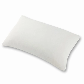 All-In-One Repreve Recycled Soft Terry Sleep Pillow - White pillows,bed pillow,sleeping cushion