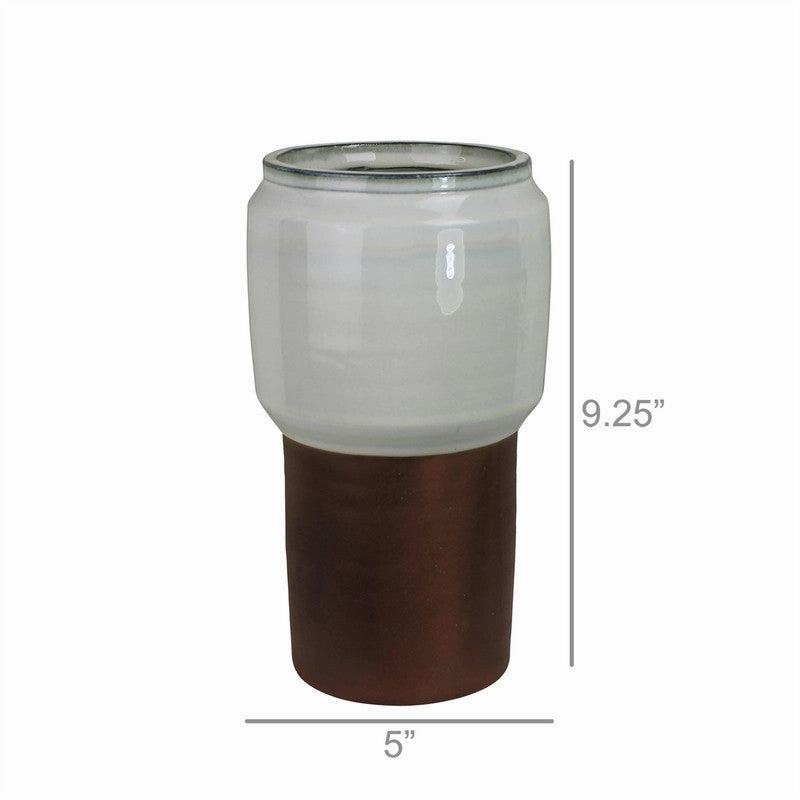Alta Footed Vase, Ceramic - Med