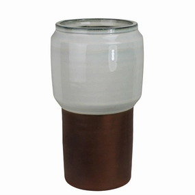 Alta Footed Vase, Ceramic - Med Vase,Ceramic Vase