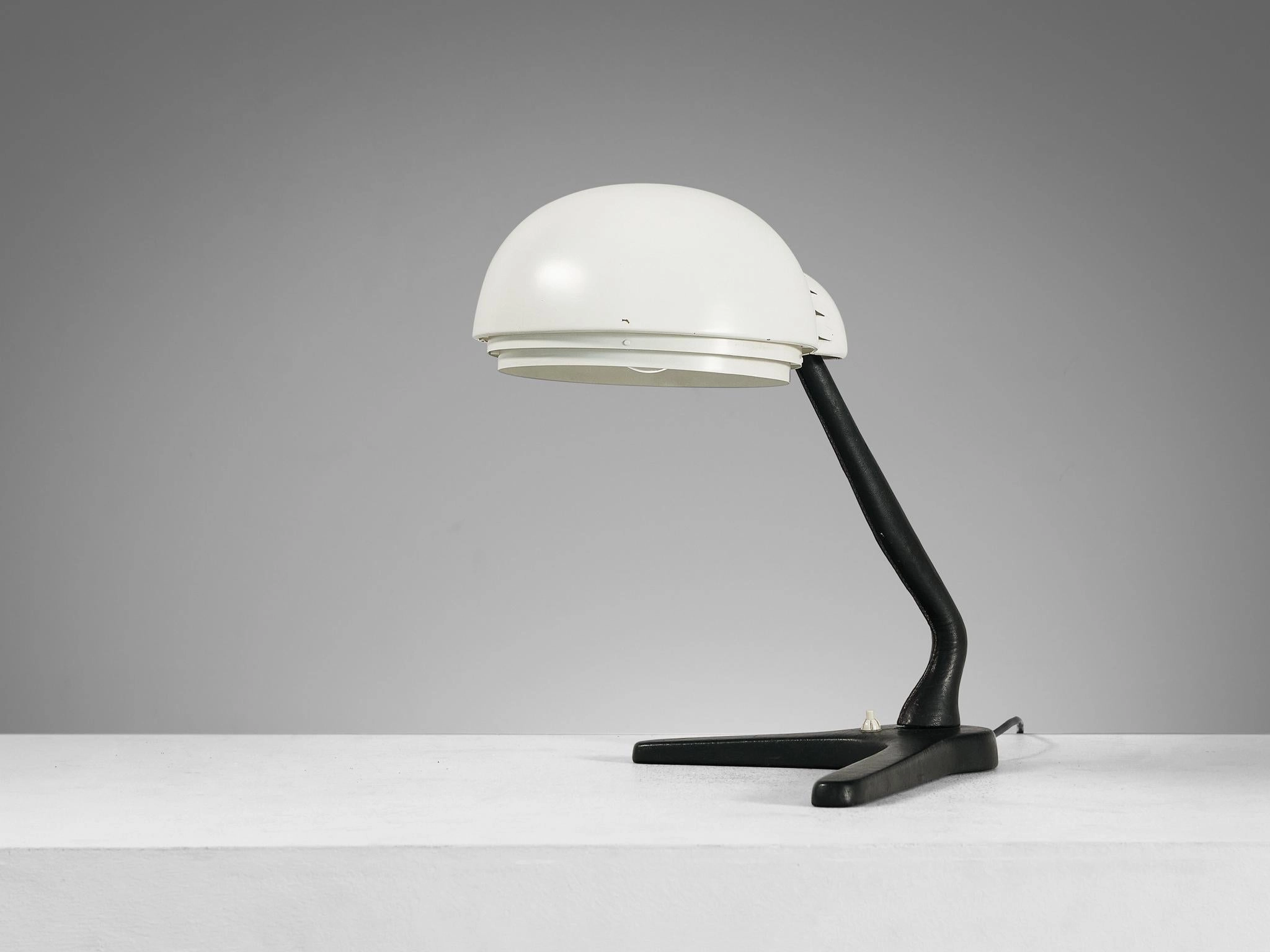 Alvar Aalto for Valaistusty Ky A704 Table Lamp with White Shade