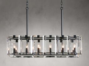 Amaya Rectangular Chandelier Lighting,home lighting fixtures