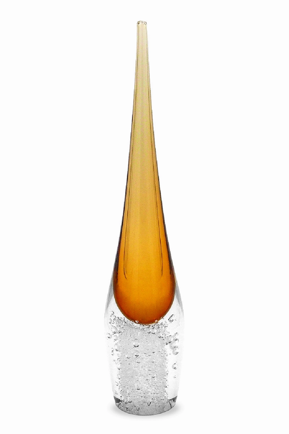 Amber Crystal Vase | Liang & Eimil Ellis Vase,Glass Vase