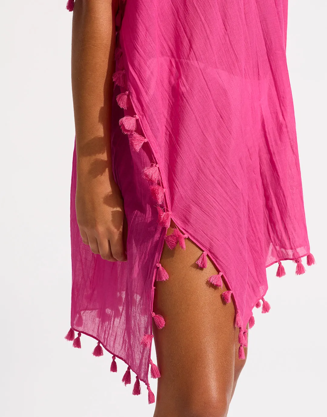 Amnesia Kaftan - Hot Pink