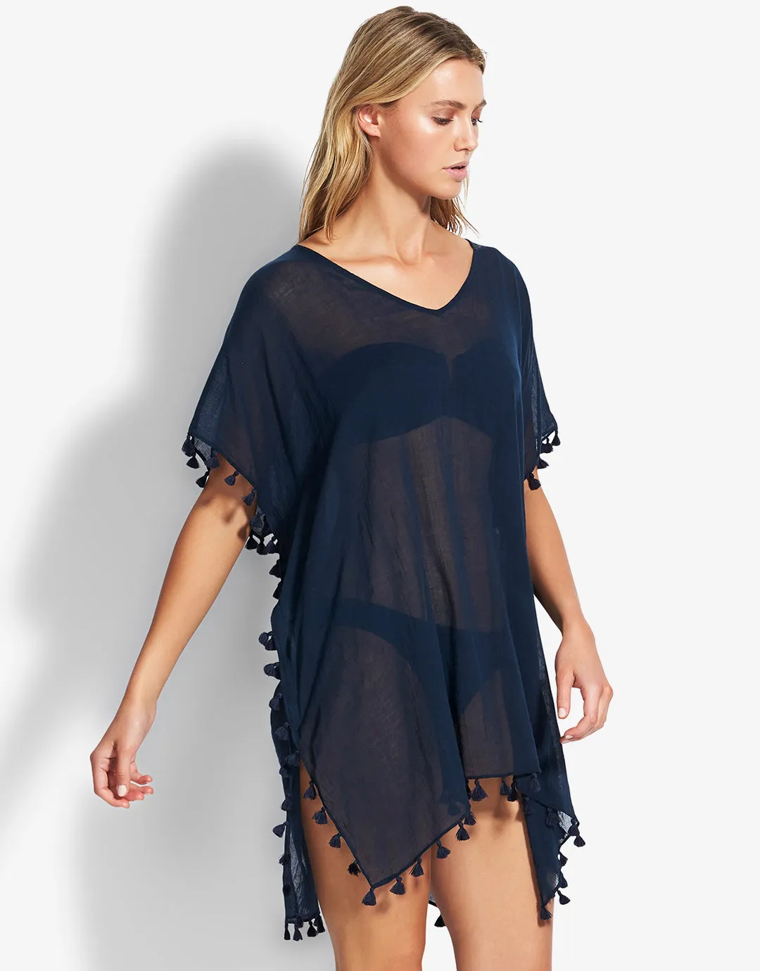 Amnesia Kaftan - Indigo