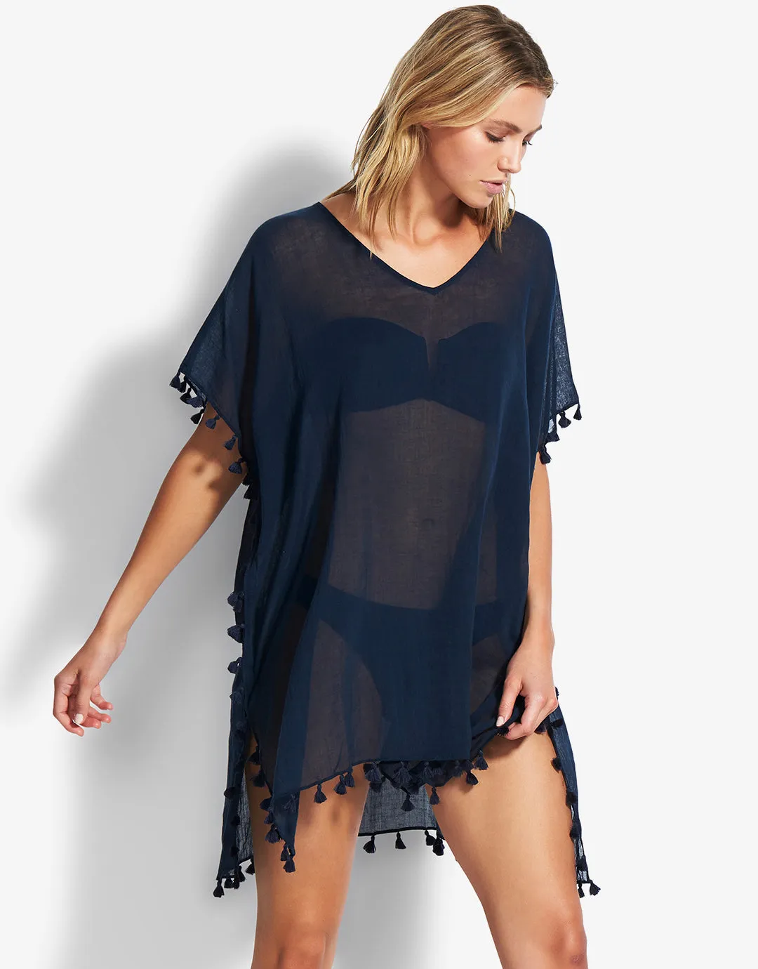 Amnesia Kaftan - Indigo