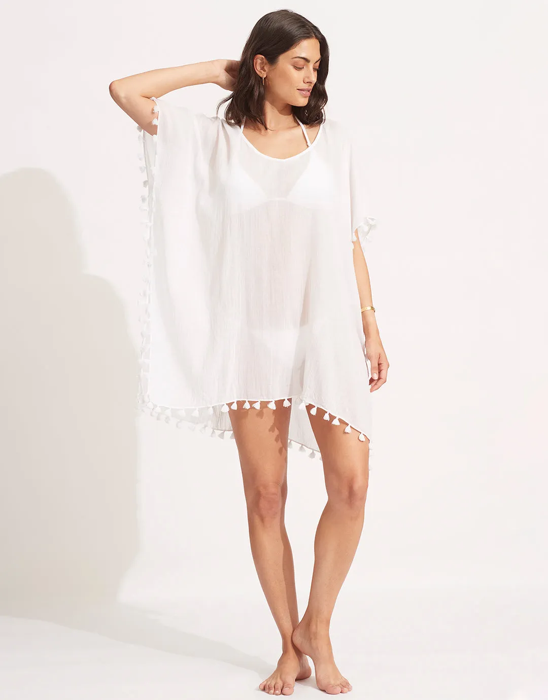 Amnesia Kaftan - White