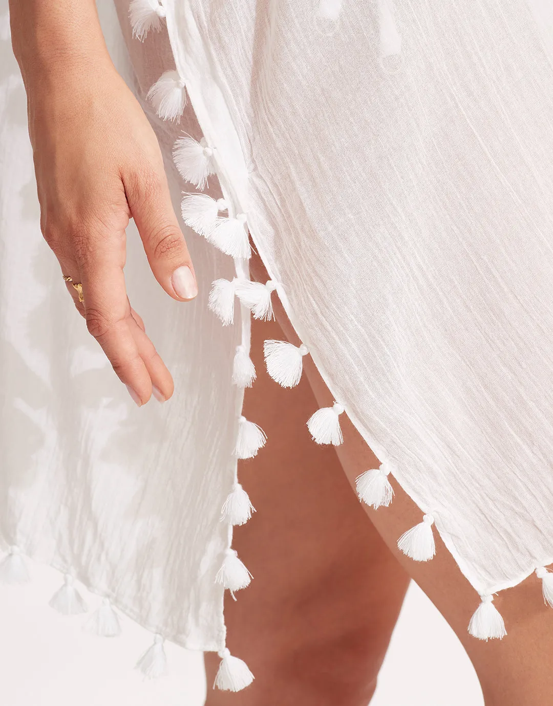 Amnesia Kaftan - White