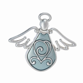 Angel of Friendship Charm Token Decorative Mirror,Home Decor Mirror