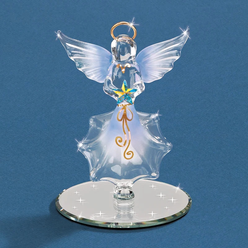Angel with Star Figurine Decorative Mirror,Home Decor Mirror
