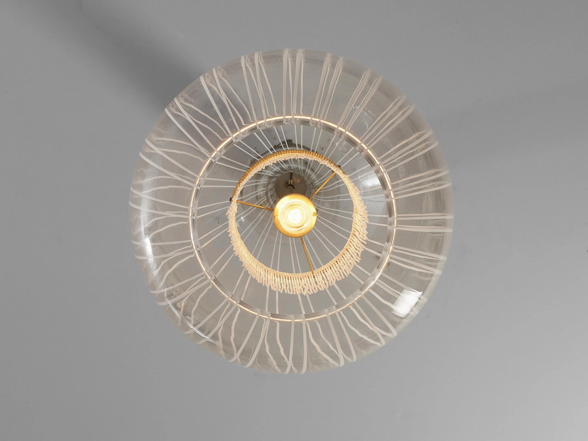 Angelo Brotto Pendant in Murano Glass