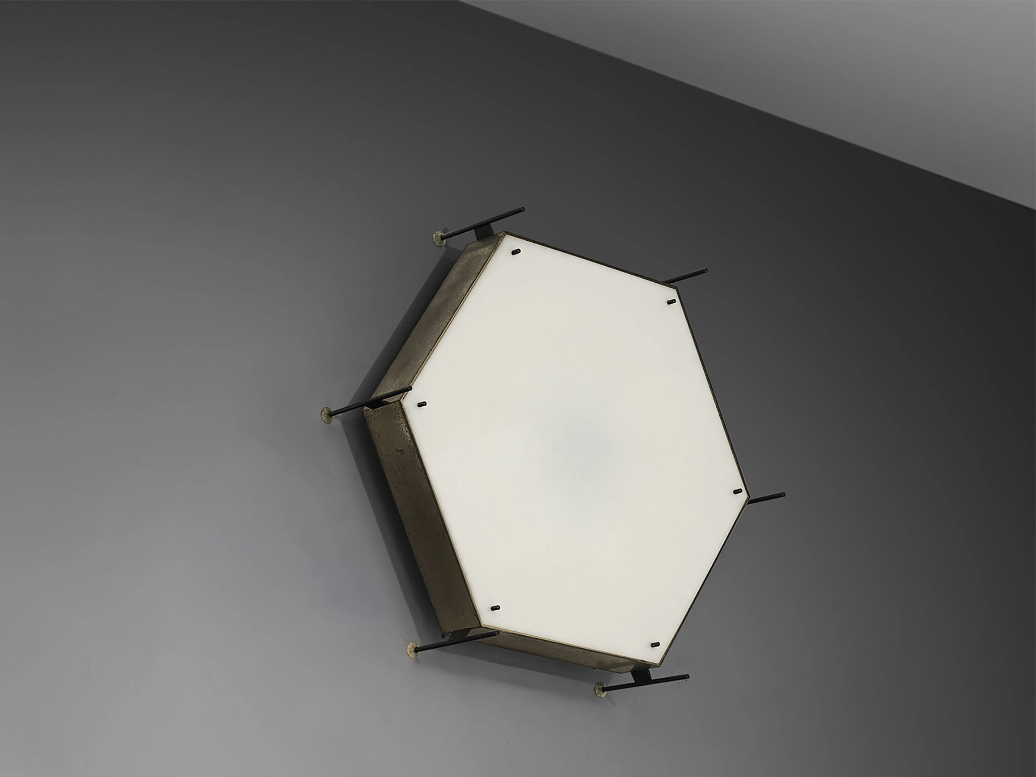 Angelo Lelii for Arredoluce '12712' Ceiling or Wall Light