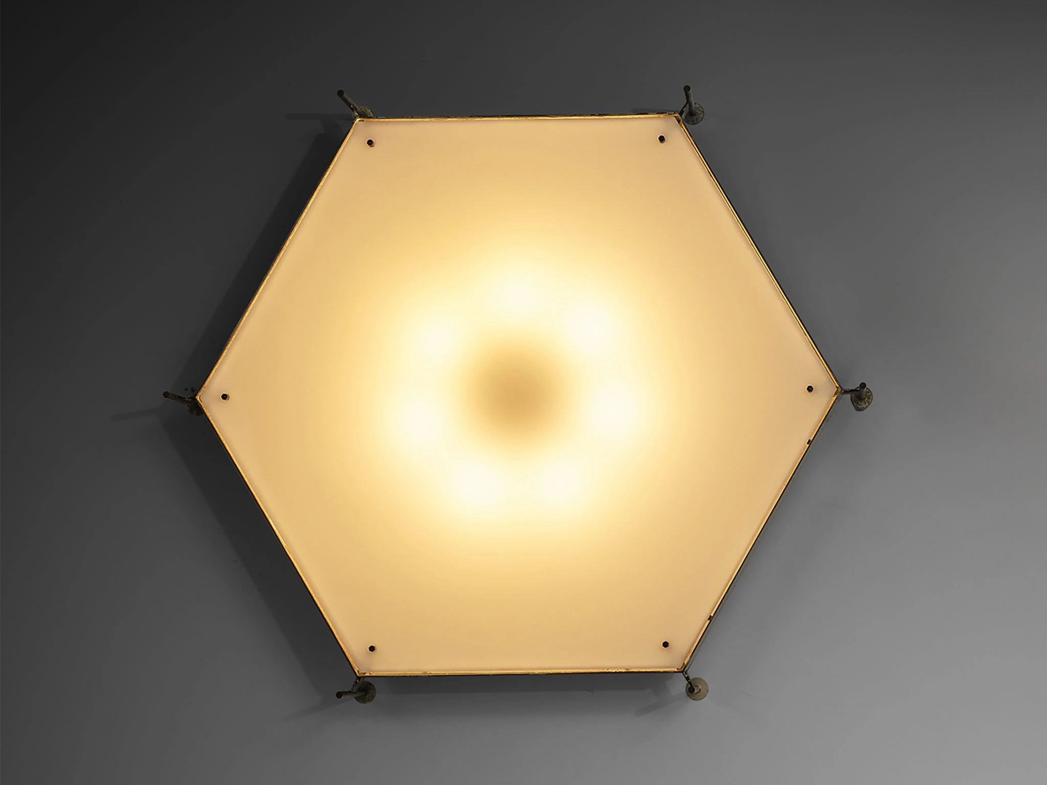 Angelo Lelii for Arredoluce '12712' Ceiling or Wall Light