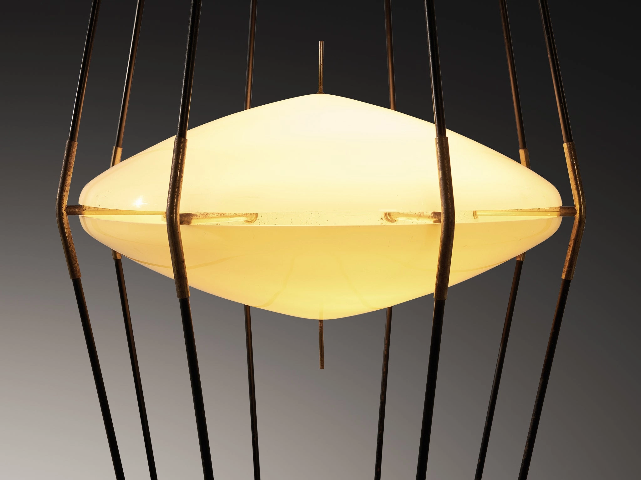 Angelo Lelii for Arredoluce 'Siluro' Floor Lamp