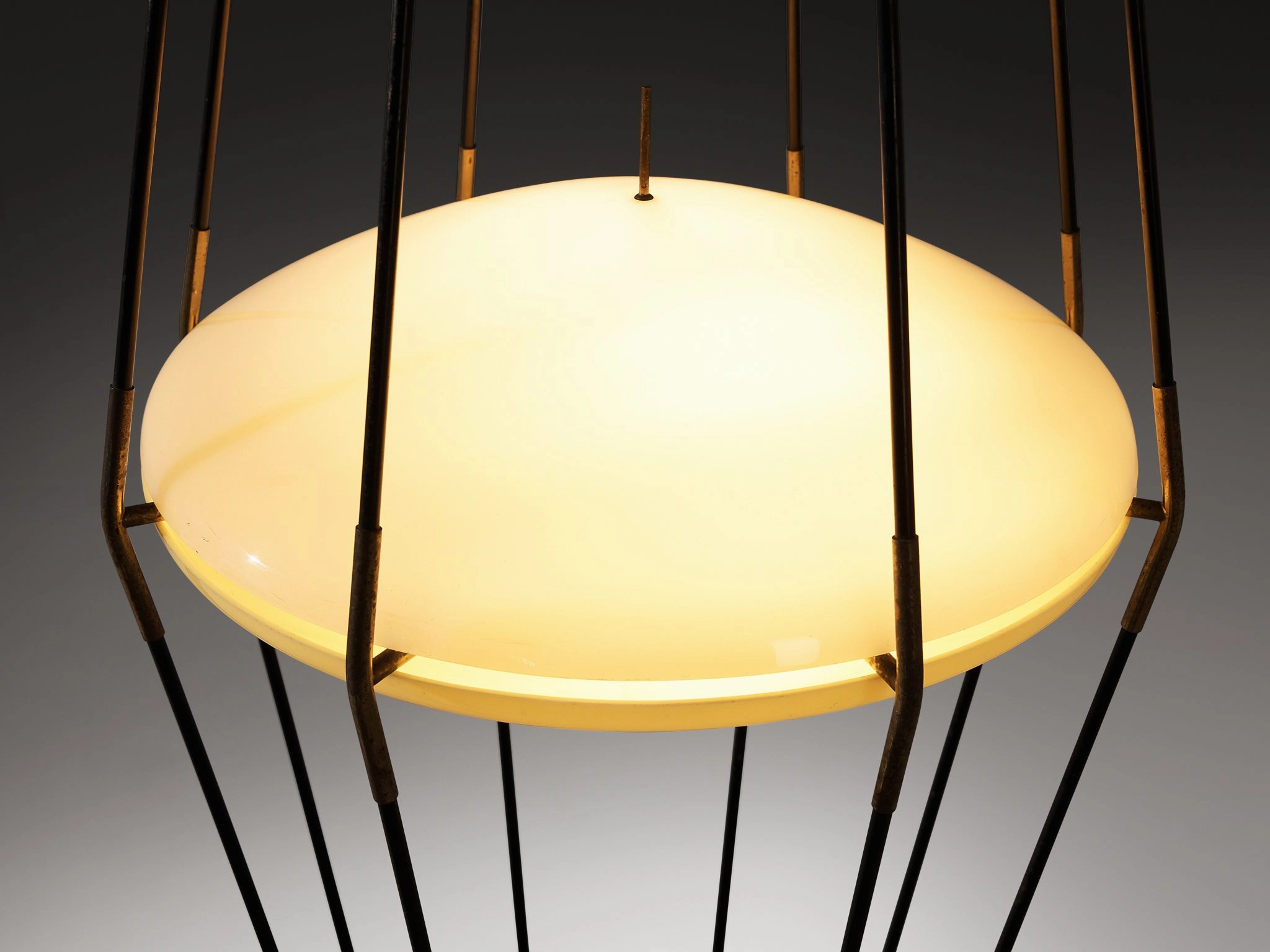 Angelo Lelii for Arredoluce 'Siluro' Floor Lamp