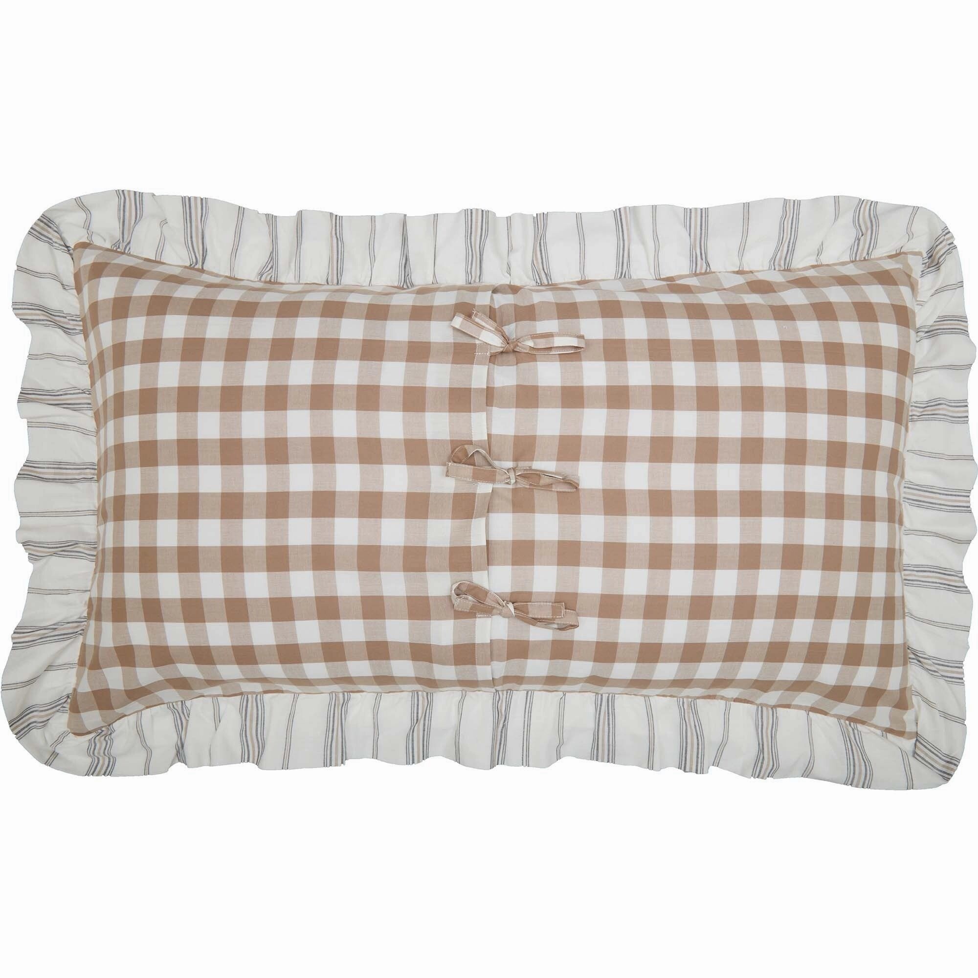 Annie Floral Sham - Blue or Portabella
