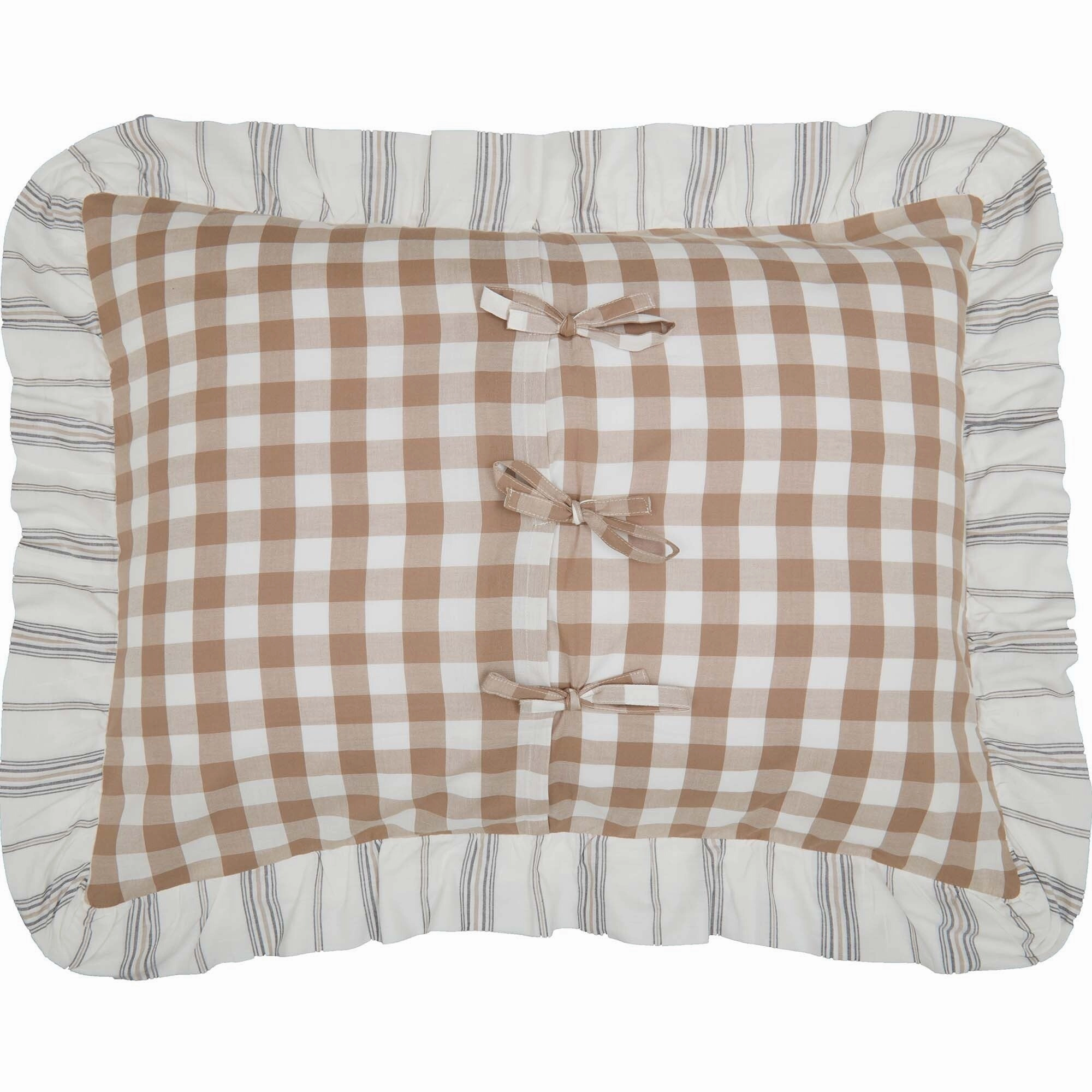 Annie Floral Sham - Blue or Portabella