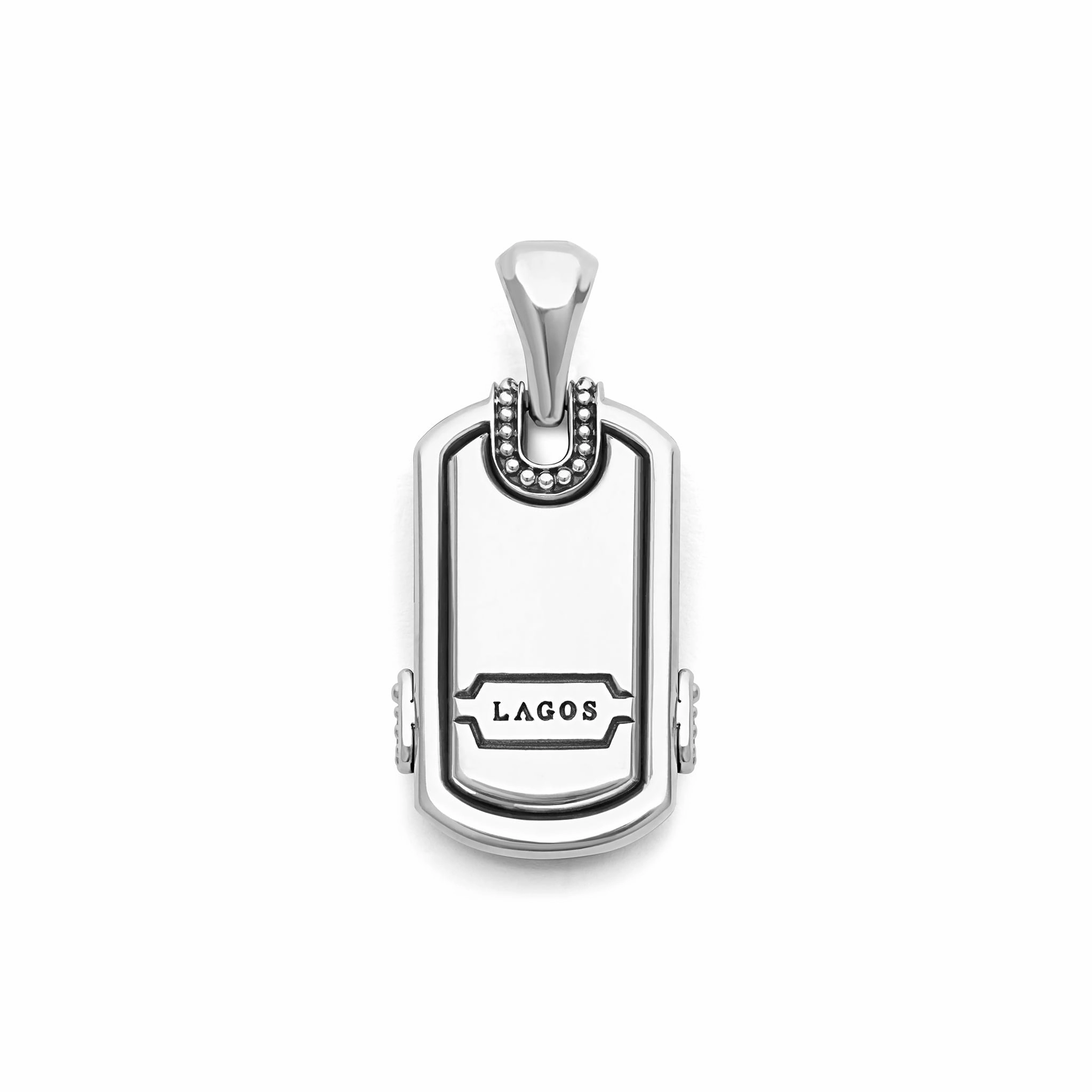 Anthem Black Turquoise Tag Amulet