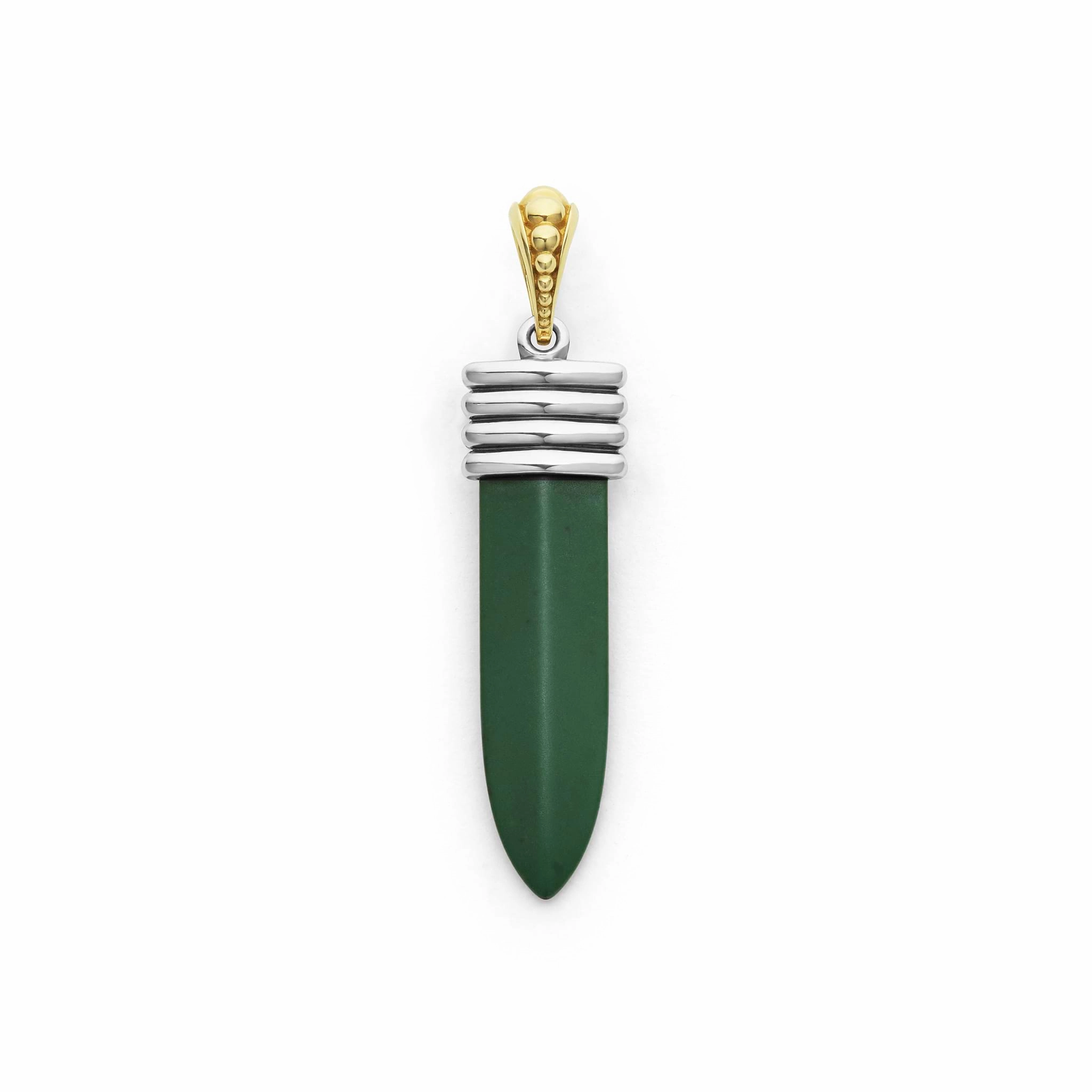 Anthem Matte Hunter Green Ceramic Blade Amulet