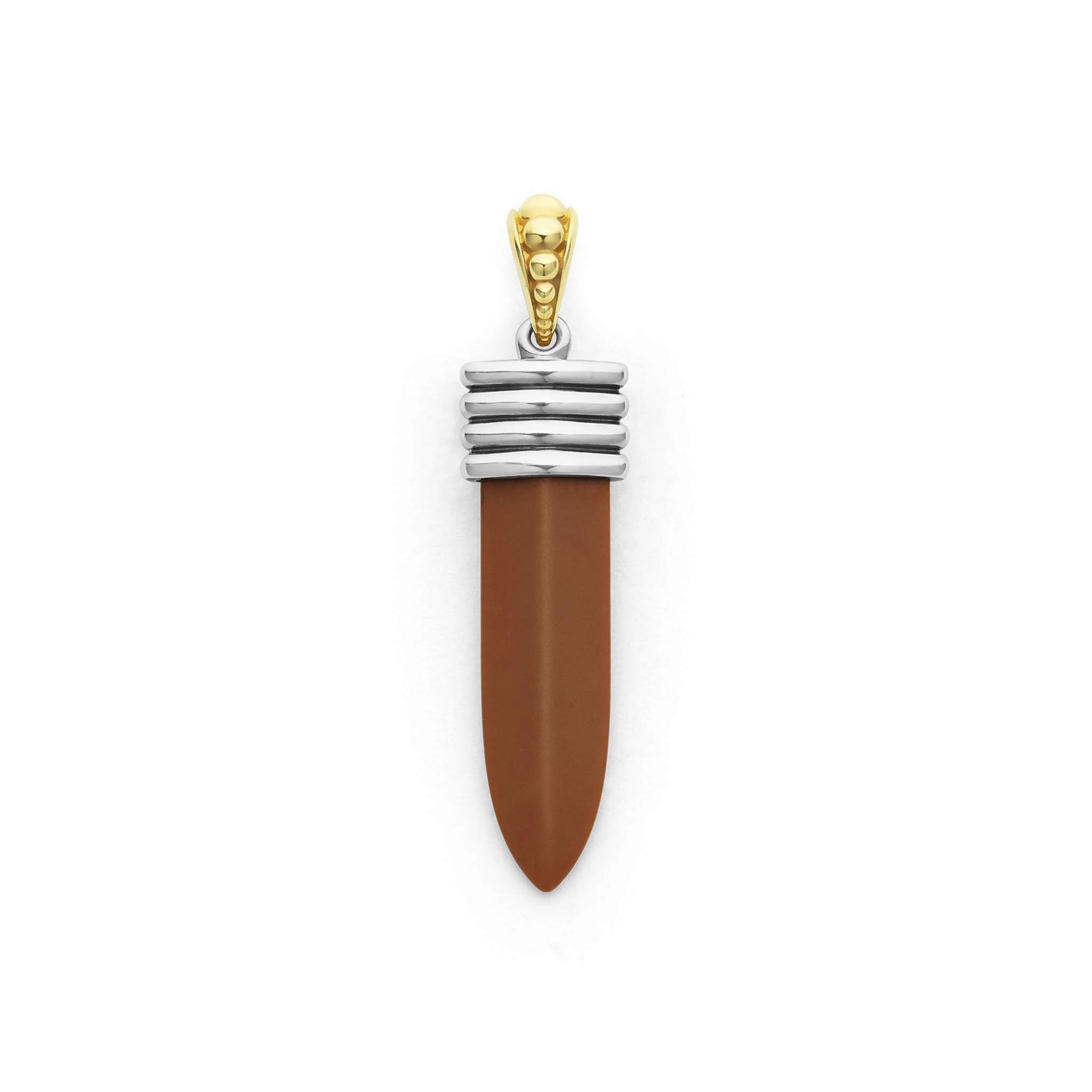 Anthem Matte Tan Ceramic Blade Amulet