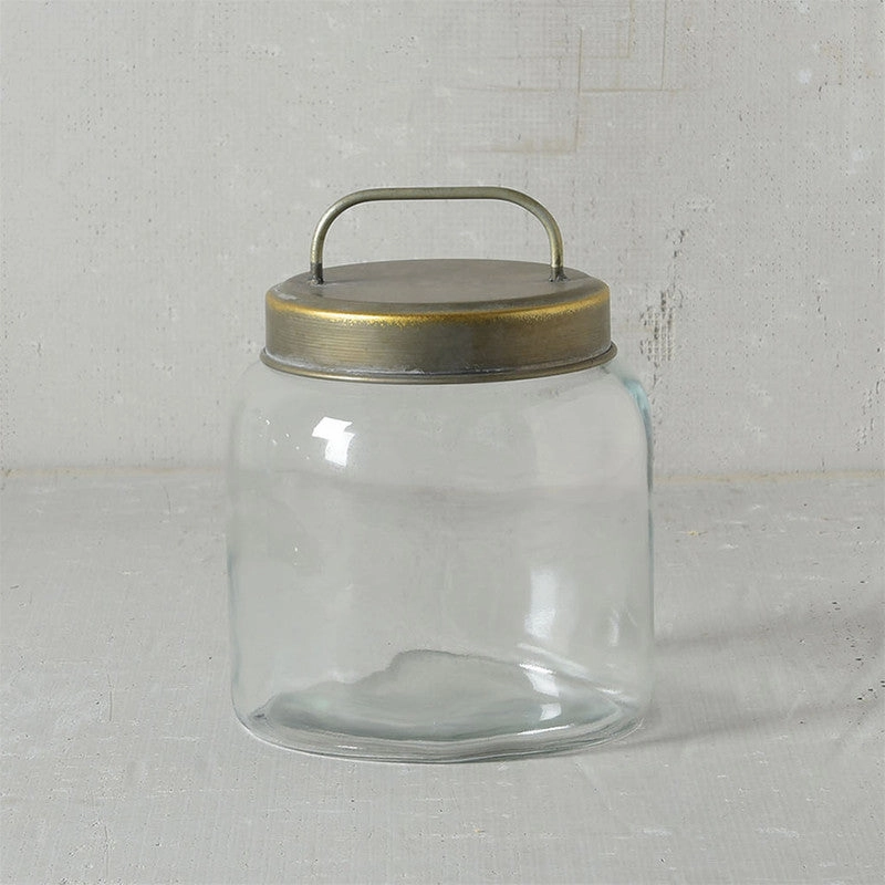 Archer Canister with Metal Lid - Sm