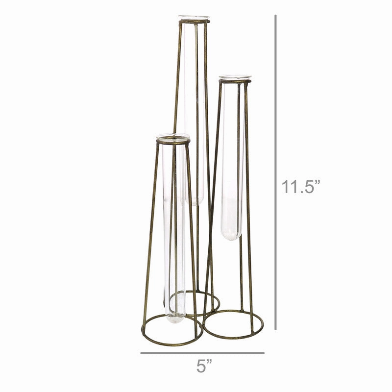 Archer Cluster Vase - 3 Tubes