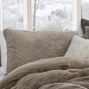 Are You Kidding Bare - Coma Inducer Pillow Sham - Olive Winter Twig pillowcases,cotton pillow covers,bed linen
