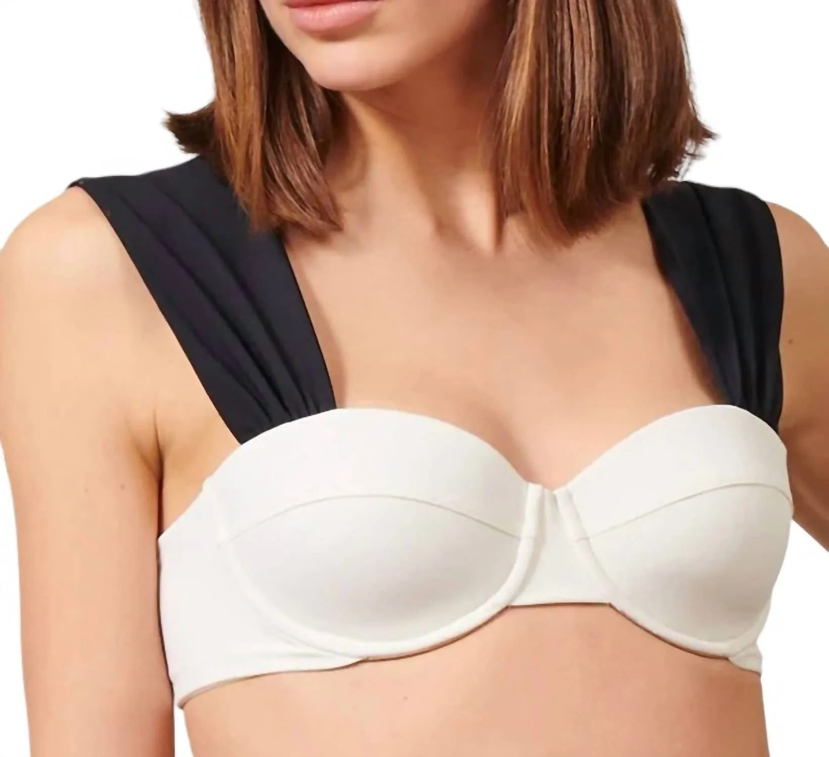 Audrey Iza Bikini - 2 Piece Set In Black/cream